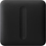 Кнопка для одноклавішного вимикача (димера) AJAX SoloButton Dimmer 1-gang 2-way for LightSwitch Black
