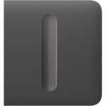 Кнопка бічна для одноклавішного вимикача-димера AJAX SideButton Dimmer 1-gang 2-way for LightSwitch Gray