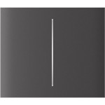 Кнопка для двоклавішного вимикача AJAX CenterButton Vertical 2-gang for LightSwitch Gray