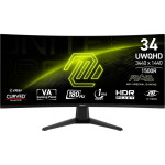 Монитор 34" MSI MAG 346CQ