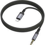 Кабель BOROFONE BL24 Graceful Digital Audio Conversion Cable Lightning - AUX 1м Black