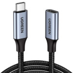 Кабель-подовжувач UGREEN US372 USB-C Male to USB-C Female Gen2 Extension Cable 0.5м Black (80810)