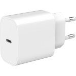 Зарядний пристрій GEMBIRD 1xUSB-C, PD 20W White (TA-UC-PD20-01-W)