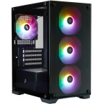 Корпус 1STPLAYER Firebase X2-M 4F7 Black