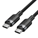 Кабель VENTION USB2.0 Type-C Male to Type-C Male PD 240 5A 2м Black (TRIBH)