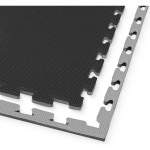 Мат-пазл (ласточкин хвіст) 4FIZJO Puzzle Mat 100x100x2cm Black/Gray (P-5907739316226)