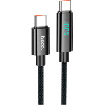 Кабель HOCO U125 Benefit Type-C to Type-C PD 100W 1.2м Black