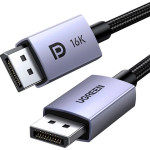 Кабель UGREEN DP118 16K DisplayPort 3м Gray (25862)