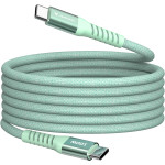 Кабель VERBATIM Sync & Charge Magnetic Cable Type-C to Type-C 100W 1.2м Green (31855)