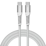 Кабель VERBATIM Sync & Charge Magnetic Cable Type-C to Type-C 60W 1.2м Gray (31850)