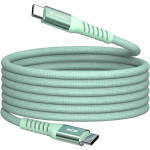 Кабель VERBATIM Sync & Charge Magnetic Cable Type-C to Type-C 60W 1.2м Green (31864)