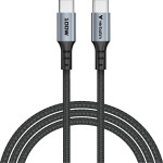 Кабель VERBATIM Sync & Charge Type-C to Type-C 100W 1.2м Black (31846)