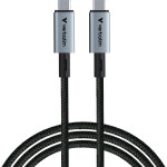 Кабель VERBATIM USB4.0 Sync & Charge Type-C to Type-C PD 240W 1.2м Black (31847)