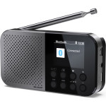 Портативный радиоприёмник SHARP DR-P520 Storm Gray
