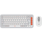 Комплект беспроводной LOGITECH Pop Icon Combo Off-White (920-013141)