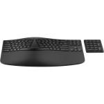 Клавіатура бездротова HP 960 BLK Ergonomic Wireless Keyboard w/Numpad Black (7E755AA)