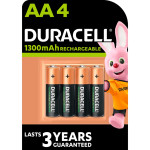 Акумулятор DURACELL Rechargeable AA 1300mAh 4шт/уп (5005031)