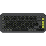 Клавіатура бездротова LOGITECH Pop Icon Keys Graphite (920-013157)