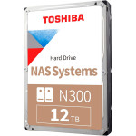 Жёсткий диск 3.5" TOSHIBA N300 Bulk 12TB SATA/512MB (HDWG51CUZSVA)