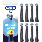 Насадка для зубной щётки BRAUN ORAL-B iO Ultimate Clean Black 8шт (80832140)