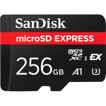 Карта пам'яті SANDISK microSDXC Express 256GB UHS-I U3 A1 Class 10 (SDSQXFN-256G-GN4NN)