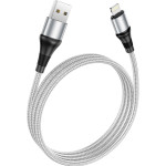 Кабель HOCO X50 Excellent USB-A to Lightning 1м Gray