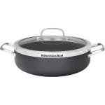 Рондель KITCHENAID Aluline 28см з кришкою (CW001978-002)