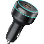 Автомобільний зарядний пристрій PROMATE PowerDrive-230 1xUSB-A, 2xUSB-C, 230W Car Charger Black