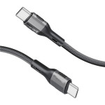 Кабель PROMATE FletchLink-CC USB-C to USB-C PD 60W 1.2м Black