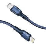 Кабель PROMATE FletchLink-Ci USB-C to Lightning PD 27W 1.2м Blue