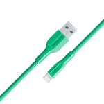 Кабель PROMATE XCord-Ai USB-A to Lightning 1м Green