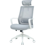 Крісло офісне OFFICEPRO Harmony OC310-W-LG-LG White/Light Gray