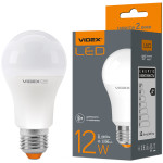 Лампочка LED VIDEX A60 E27 12W 4100K 220V с датчиком движения и освещённости (VL-A60E-12274-S)