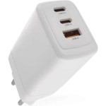 Зарядное устройство EMOS V05G65 1xUSB-A, 2xUSB-C, PD65W, GaN Charger White