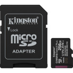 Карта пам'яті KINGSTON microSDXC Canvas Select Plus 256GB UHS-I V10 A1 Class 10 + SD-adapter (SDCS3/256GB)