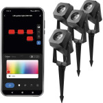 Грунтовый светильник EMOS GoSmart ZIW194R LED Garden Light Starter Kit