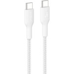Кабель BELKIN Boost Up Charge Pro Braided USB-C to USB-C 240W 1м White (CAB025HQ1MWH)