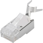 Конектор DIGITUS RJ-45 STP Cat.6a 100шт/уп Silver (AK-219604-100)