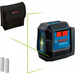 Нівелір лазерний BOSCH GLL 12-22 G Professional + 2xАКБ АА + чохол (0.601.065.320)