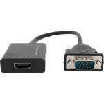 Конвертер відеосигналу VOLTRONIC Full HD 1080P VGA to HDMI Black