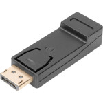 Адаптер DIGITUS 1080p 60Hz DisplayPort - HDMI Black (AK-340602-000-S)