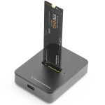 Док-станція POWERPLANT NVMe PCIe M.2 to USB3.1 (HC380596)