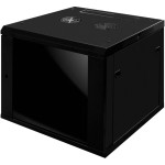 Настенный шкаф 19" GREENVISION GV-9060 (9U, 600x600мм, RAL9005)