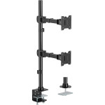 Кріплення настільне для 2-х моніторів OFFICEPRO MA122B 17"-49" Black