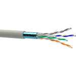 Кабель мережевий ОДЕСКАБЕЛЬ FTP Cat.6 КПВнг-HFЕ-ВП (250) LSZH 4x2x0.51 CU Gray 305м (7932281)