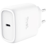 Зарядний пристрій TRUST Maxo 45W 1xUSB-C GaN Charger White w/Type-C cable (25522)