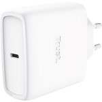 Зарядний пристрій TRUST Maxo 65W 1xUSB-C GaN Charger White w/Type-C cable (25524)