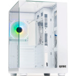 Корпус QUBE Aquarium ARGB White (AQUARIUM_GWNU3)