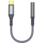 Адаптер COLORWAY USB-C to 3.5mm 0.14м Gray (CW-AD-CJ)