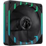 Вентилятор GAMEMAX Tornado T12 ARGB Reverse Black (TORNADO T12 ARGB-R)